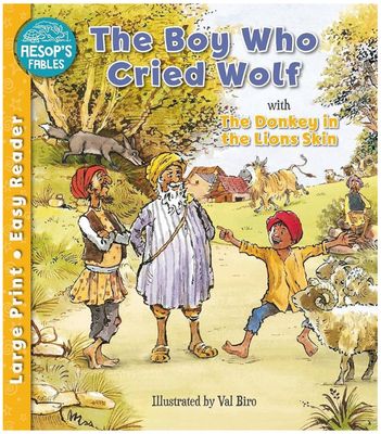 The Boy Who Cried Wolf with The Donkey in the Lion's Skin