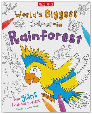 World's Biggest Colour-in Rainforest