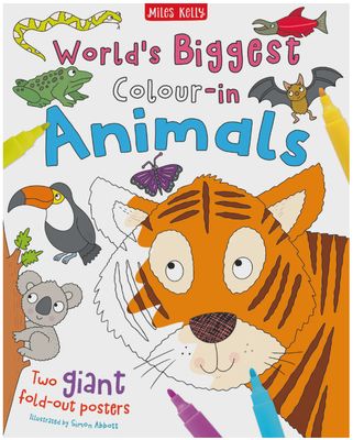 World's Biggest Colour-in Animals