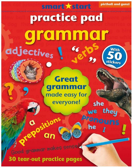 Smart Start Practice Pad Grammar With 50 Stickers