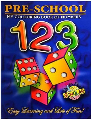Pre-School My Colouring Book of Numbers