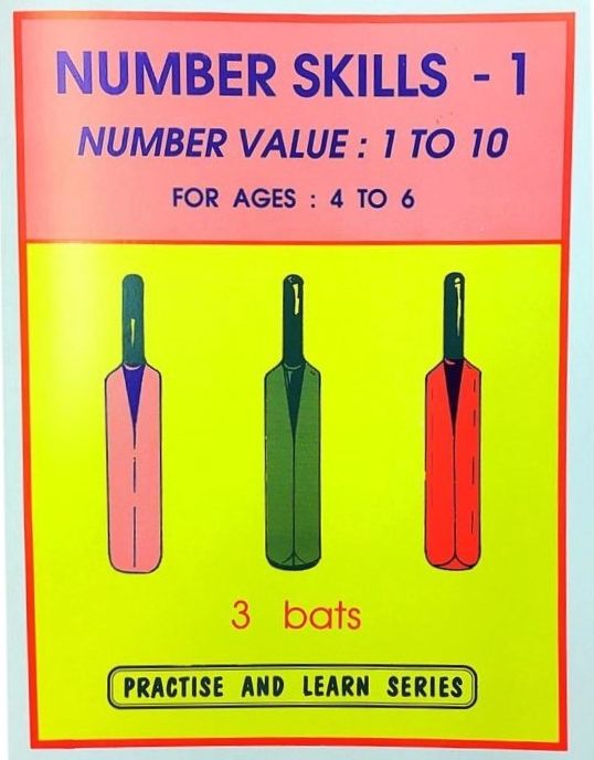 Number Skills 1- Number Value 1 to 10 for Ages 3 to 6 Practice and Learn Series