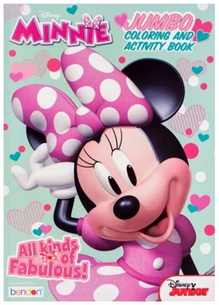 Minne Mouse All Kinds of Fabulous Colouring Book