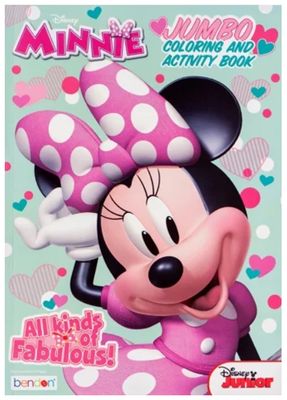 Minne Mouse All Kinds of Fabulous Colouring Book