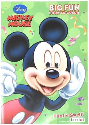 Mickey Mouse That's Swell Colouring Book