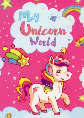 Magic and Sparkles/My Unicorn World Colouring Book
