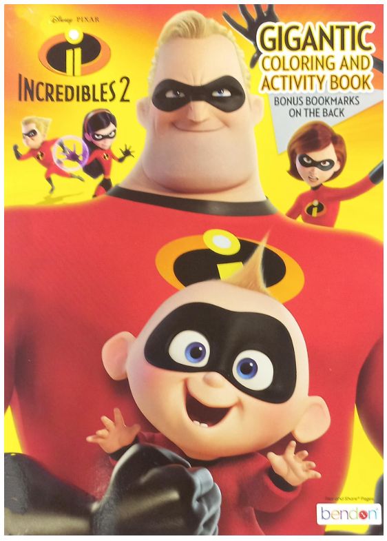 Incredibles Colouring Book