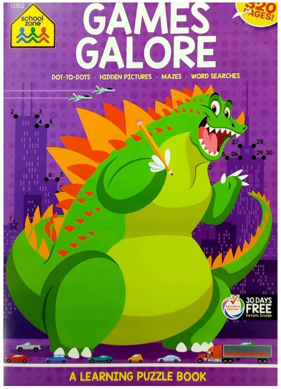 Galore Games Activity Book