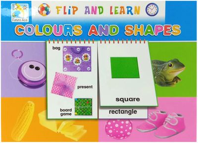 Flip and Learn Puzzle- Colours and Shapes