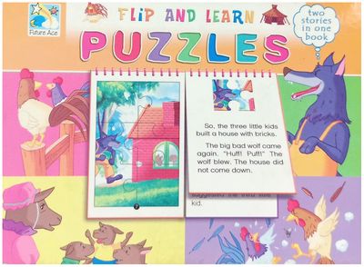 Flip and Learn Puzzles