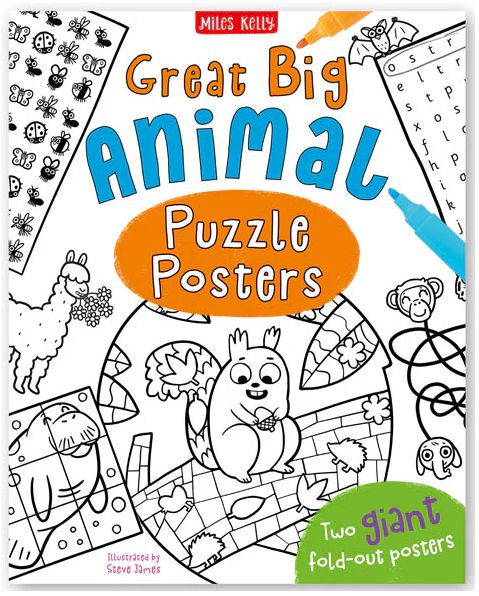 Great Big Animal Puzzle Posters