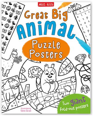 Great Big Animal Puzzle Posters