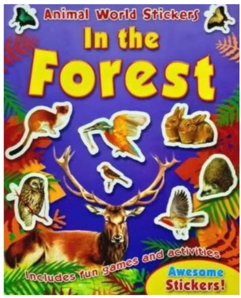 Animal World Stickers- In the Forest