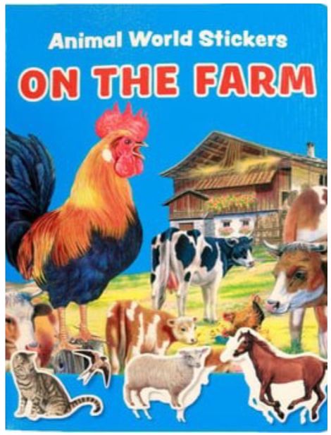 Animal World Stickers- On the Farm