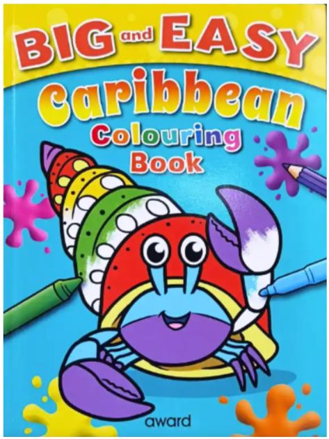 Big and Easy- Caribbean Colouring Book