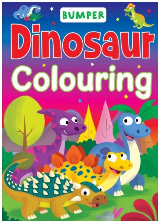 Bumper Dinosaur Colouring Book
