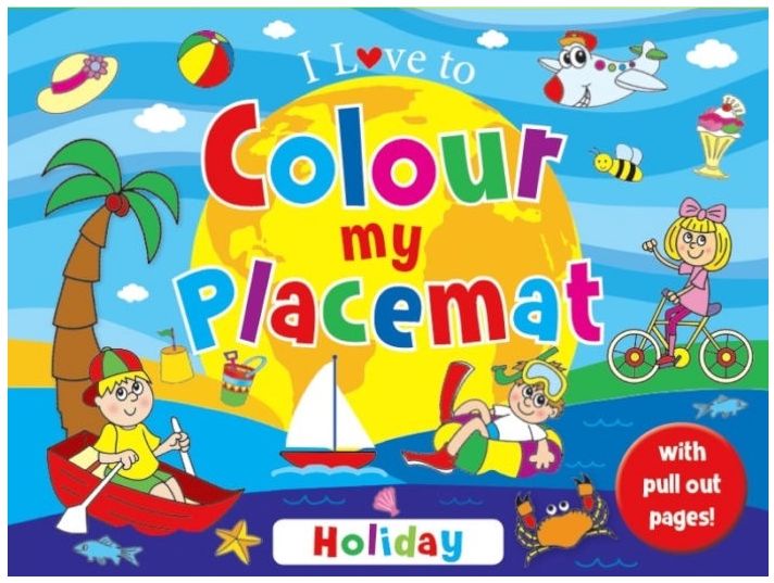 Colour My Placemat Holiday