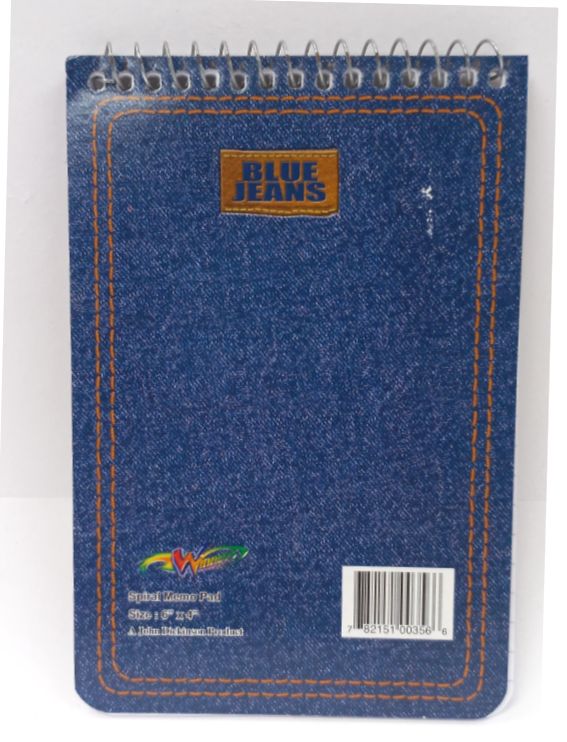Spiral Memo Pad (6 X 4)