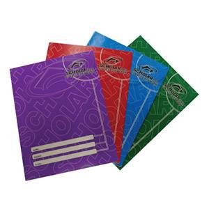 Scholar Pro 80pg Single Line Copybook with Clear Cover Scholar Pro 80pg Single Line Copybook with Clear Cover