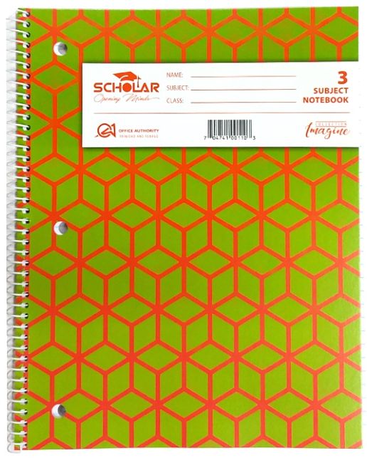 Notebook 3 Subject (Scholar)