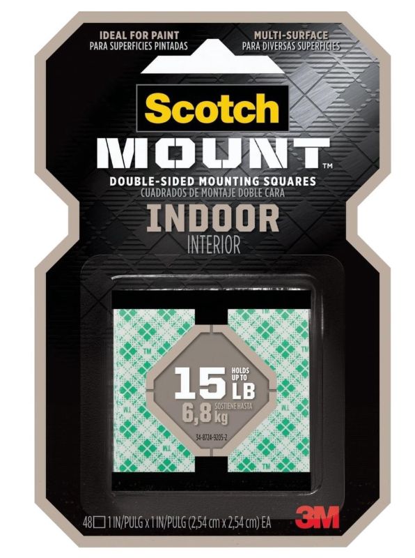 Mounting Tape Squares (15lb)