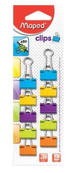 Maped Binder Clips- 10pcs