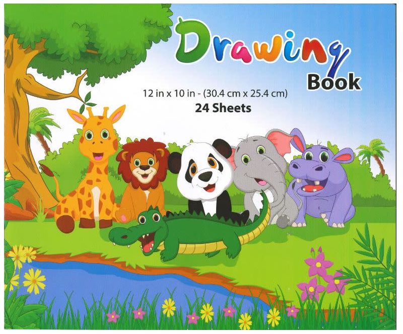 Drawing Book 10 Drawing Book 10" x 12" ( 48 pages )