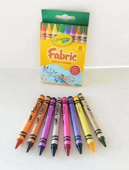 Crayons 8's Fabric