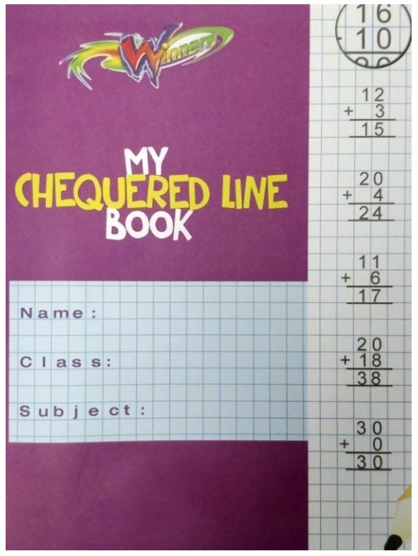Chequered Line Copybook (Single)