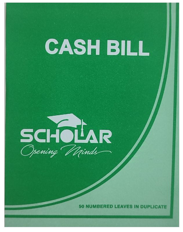 Cash Bill 50pg (5"x 8")