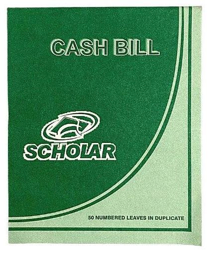 Cash Bill Book (Scholar)