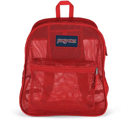 Jansport Mesh Pack- High Risk Red