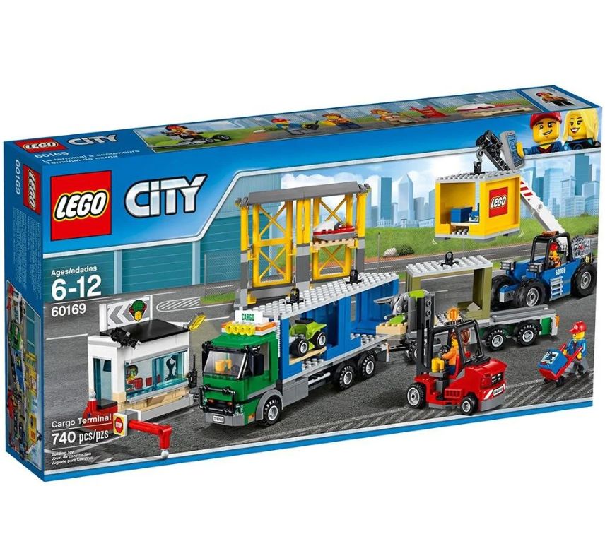 City Cargo Terminal Lego (740pcs)