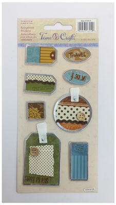 Scrapbook Stickers (Travel)