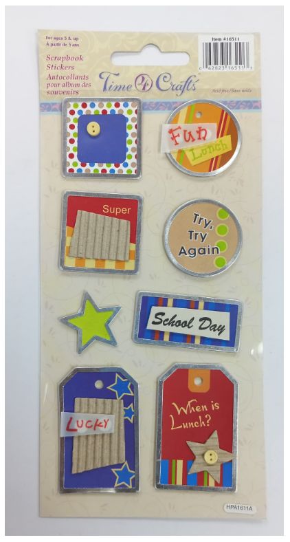 Scrapbook Stickers (School)