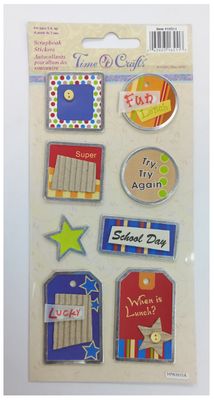 Scrapbook Stickers (School)