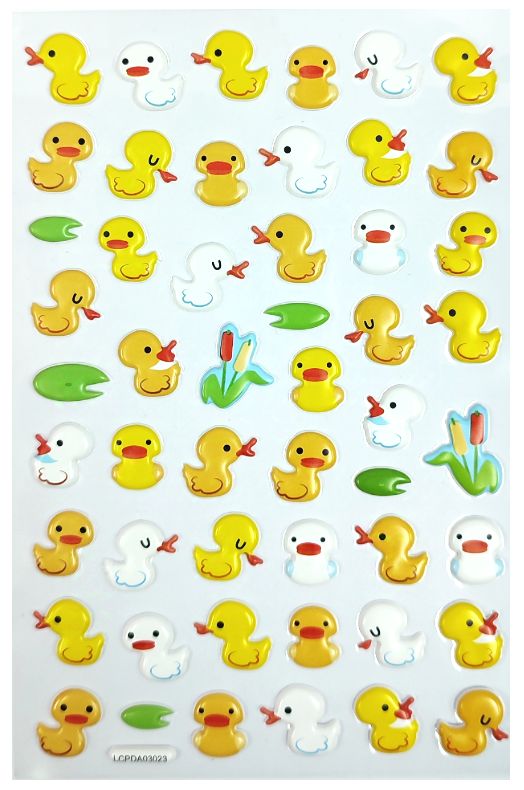 Puffy Stickers (Ducks)