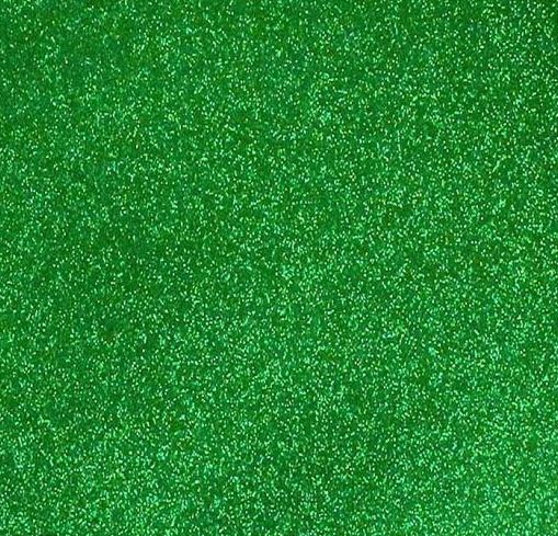 Glitter Foam Sheet Green-  (19" X 27")