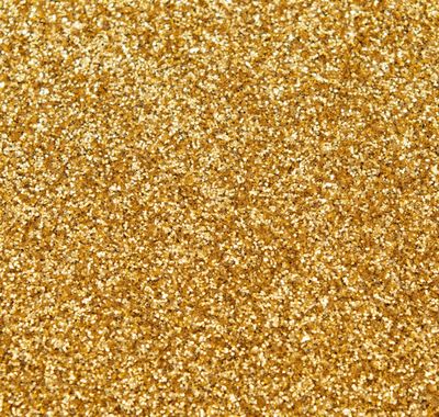Adhesive Glitter Foam Sheet- Gold (8.5" X 11")