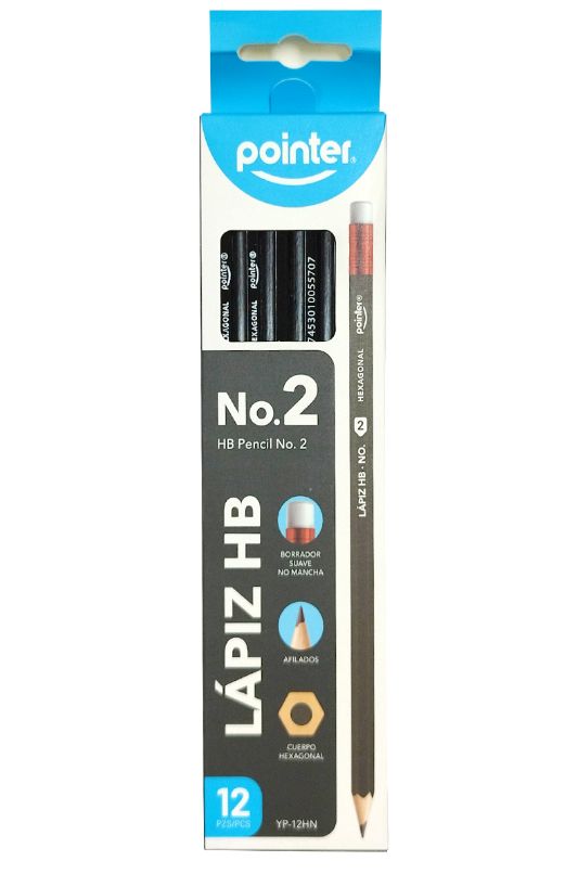 Pencil HB Black pk - Pointer