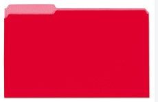 Manilla Folder- Legal (Red)