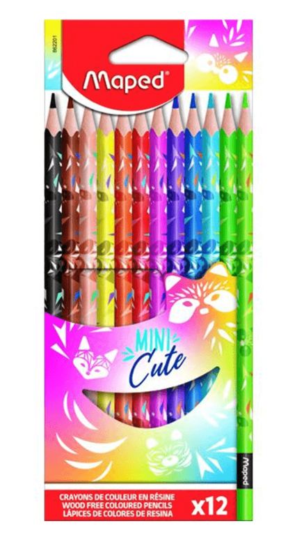 Maped Colour Pencil- Mini Cute 12's