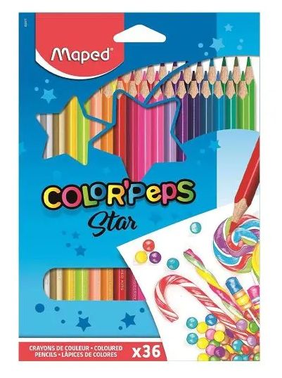 Maped Colour Pencils- Star 36's