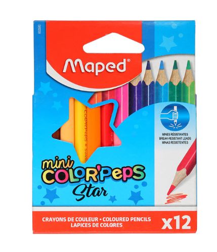 Maped Colour Pencils- Mini 12's