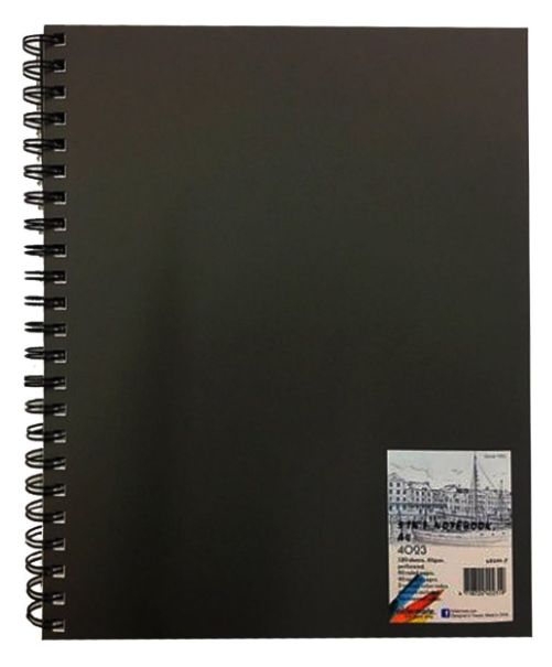 Notebook- Foldermate 3 in 1 (A4) Black