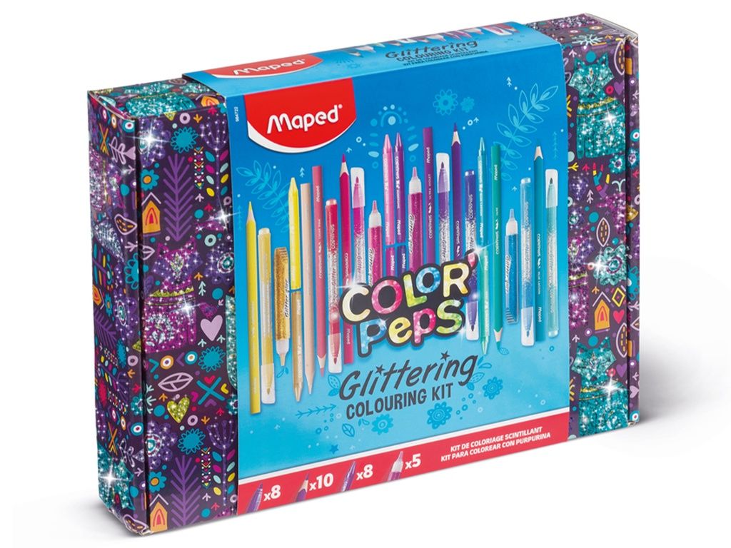Maped Glittering Colouring Kit