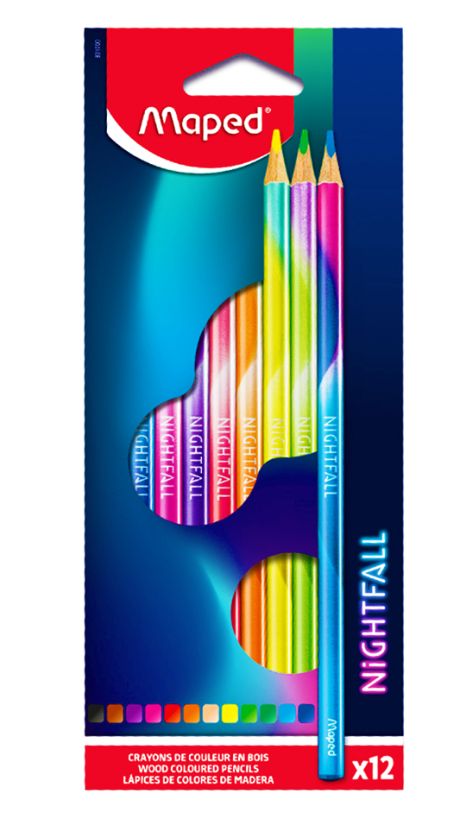 Maped Colour Pencils- Nightfall 12's