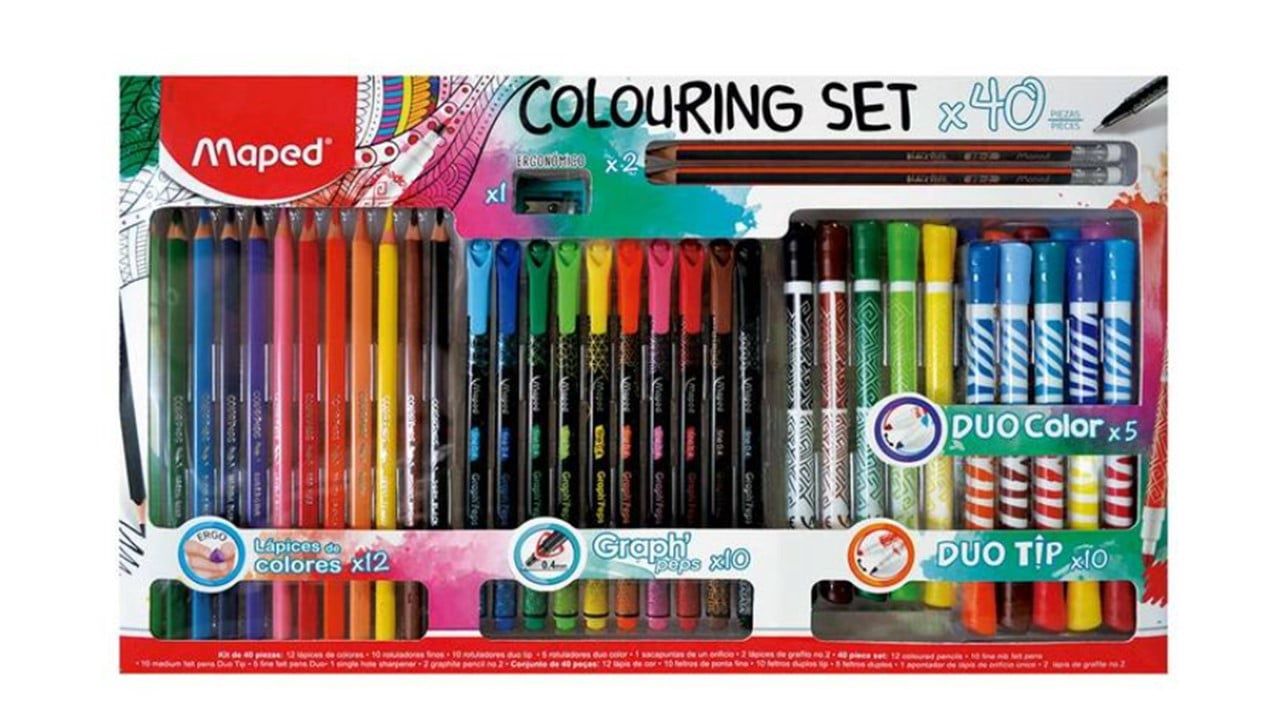 Maped Colouring Set- 40pcs