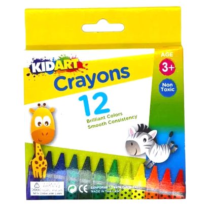 Crayons 12's (Kid Art)