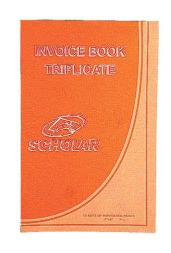 Invoice Triplicate Book- 50pg (5" X 8")